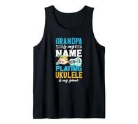 Papy is My Name Playing ukulélé is My Game Player Débardeur