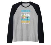 Papy is My Name Playing ukulélé is My Game Player Manche Raglan