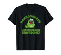 Papy Italo-américain Nonno-Saurus, Mignon Dinosaure T-Shirt