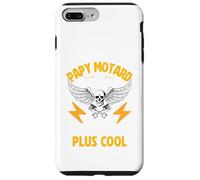 Papy Motard comme Un Papy Normal mais Carrement Plus Cool Coque pour iPhone 7 Plus/8 Plus