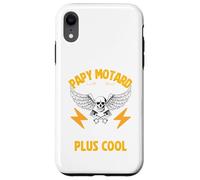 Papy Motard comme Un Papy Normal mais Carrement Plus Cool Coque pour iPhone XR