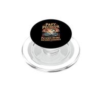 Papy Pêcheur Patience Infinie Histoires Exagérées PopSockets PopGrip pour MagSafe