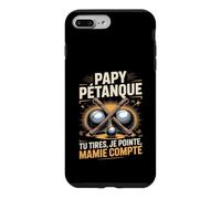 Papy Pétanque Tu Tires Je Pointe Mamie Compte Coque pour iPhone 7 Plus/8 Plus