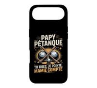 Papy Pétanque Tu Tires Je Pointe Mamie Compte Coque pour iPhone Air