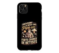 Papy Prévisions du W nd Forte Chance De Bêtises Coque pour iPhone 11 Pro Max