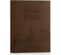Papy Raconte Moi Ton Histoire,Grand-Père Livre D'histoire De La Vie Avec 270+ Questions,Grandpa Life Story Journal Intime Pépé,Fête Des Pères Anniversaire Cadeau Souvenirs,Marron,Anglais