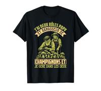 Papy Ramasseur Champignons Humour Cueillette petits enfants T-Shirt