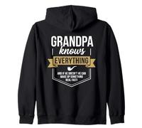 Papy Sait Tout ce Que Dit Grandfather Pride Sweat à Capuche
