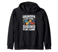 Papy s'appelle Mon nom Sudoku est Mon Jeu Sweat à Capuche