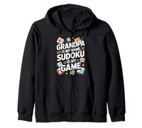 Papy s'appelle Mon nom Sudoku est Mon Jeu Sweat à Capuche