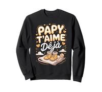 Papy T Aime Déjà Hiver Famille Tendresse Sweatshirt