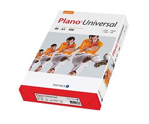 Papyrus 88026736 PlanoUniversal Lot de 500 feuilles de papier pour imprimante et photocopieuse Blanc mat Format A3 80 g/m²