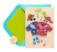 Papyrus Carte d'anniversaire (Hawaiien)