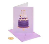 Papyrus Carte d'anniversaire pour elle (gâteau aux plumes)