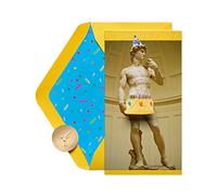 Papyrus Carte d'anniversaire (Statue de David)