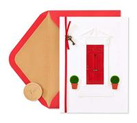Papyrus Carte de félicitations pour nouvelle maison (porte rouge)