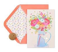 Papyrus Carte de fête des mères (carafe florale)