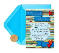 Papyrus Carte de fête des pères pour mari (Why I Love You)