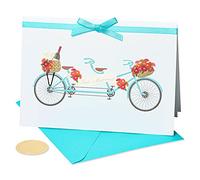 Papyrus Carte de mariage (Tandem Bike)