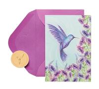Papyrus - Cartes vierges avec enveloppes Colibri violet. 1 EA Colibri violet.
