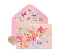 Papyrus Lot de 12 cartes de notes Motif fleurs éparpillées Scattered Blossoms