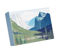 Papyrus Lot de 20 cartes vierges avec enveloppes, parcs nationaux