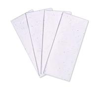 Papyrus Papier de soie blanc à pois bleus (4 feuilles)