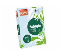 PAPYRUS Ramette de 500 feuilles papier couleur ADAGIO 80g A4 bleu