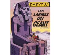 Papyrus - Tome 9 - Les Larmes du géant - De Gieter - Dupuis - cartonné - Bande dessinée jeunesse