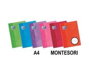 Paq/10 Libretas A4 48H 90G. Pauta Montessori 5 C/M Oxford - [Livre en VO] Unknown (Auteur)