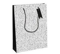 Paq.25 sacs kraft vergé 22x10x27cm,Rouge - Rouge