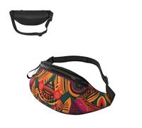 PAQOLSMCKR Sac à bandoulière pour homme et femme - Attrape-rêves amérindiens - Sac à bandoulière pour voyage, sport, course à pied, Art folk mexicain bohème, taille unique