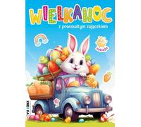 Pâques avec le lapin occupé