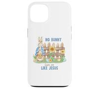 Pâques chrétiennes No Bunny Loves Me Like Jesus God Love Faith Coque pour iPhone 13