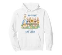 Pâques chrétiennes No Bunny Loves Me Like Jesus God Love Faith Sweat à Capuche