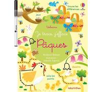 Pâques - Je trace, j'efface - Dès 3 ans + feutre - Kirsteen Robson - Usborne - broché - Document jeunesse