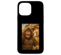 Pâques Meme Bigfoot Selfie Jésus Résurrection Chrétien Coque pour iPhone 13 Pro Max