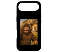 Pâques Meme Bigfoot Selfie Jésus Résurrection Chrétien Coque pour iPhone Air
