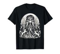 Pâques Ostara Eostre païen sorcellerie printemps lune T-Shirt