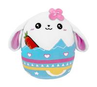Pâques Peluche Plush Toy, 30cm Jouet en Peluche Douceur Poupée à Câliner et Aimer, Peluche de Bébé Lapin Figure en Peluche, Jouets Petit Cadeau pour Naissance Anniversaire Enfants Garçons Filles