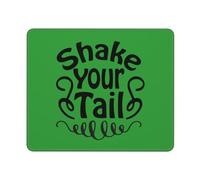 Pâques Secoue Ta Queue Mousepad Petit Tapis De Souris Gaming Lavable Tapis De Souris pour Bureau Jeu Maison 25X30Cm