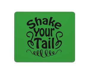 Pâques Secoue Ta Queue Mousepad Petit Tapis De Souris Gaming Lavable Tapis De Souris pour Bureau Jeu Maison 25X30Cm