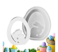 Pâques silicone, - Widely Applicable Multifunctional Safe moule lapin de Pâques pour, lapins créatifs craie résine, époxy bricolage Décoration | Multipurpose Outdoor Indoor Utile