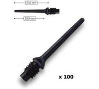 Paquet 1000 Pointes Harrows 2BA - A Clef (Plusieurs coloris) Noir Multicolore G