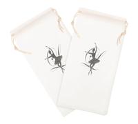 Paquet à Chaussures de Ballet 2 Pièces en Tissu pour Danseurs