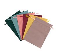 Paquet à Cordon pour Chaussures 6 Pièces Eva Imperméables | Gym et Voyage D’affaires, Design à Cordon, Résistants, pour Chaussures et Petits Objets Couleur Aléatoire