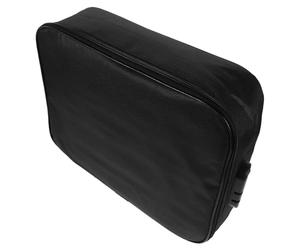 Paquet à Documents 3 Couches Oxford avec Verrou à Code, Noir | Rangement Papier Administratif, Étui de Transport pour Documents, Usage Quotidien et Voyage, Poignée Pratique
