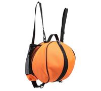 Paquet à Dos de Basket-ball Portable en Tissu Oxford pour Entraînement | Structure Simple à Fermeture Éclair, Transport Pratique, Bandoulière Convertible en Poignée, Usage Quotidien