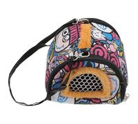 Paquet à Dos de Transport pour Hamster et Hérisson, Portable Ventilé | Toile et Peluche, Usage Voyage Extérieur, Format Mini pour Petits Animaux