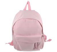 Paquet à Dos D'école Grosse Capacité en Nylon Rose pour Étudiants | Bretelles Réglables et Confort de Port, Usage Bureau et Vestiaire, Format pour Tablettes